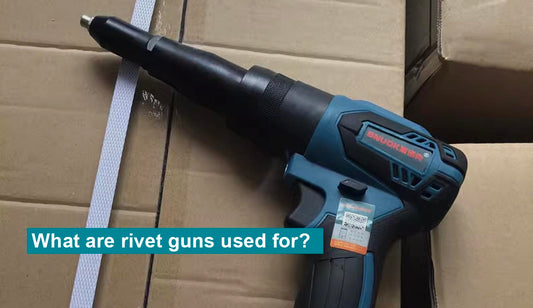 What are rivet guns used for?