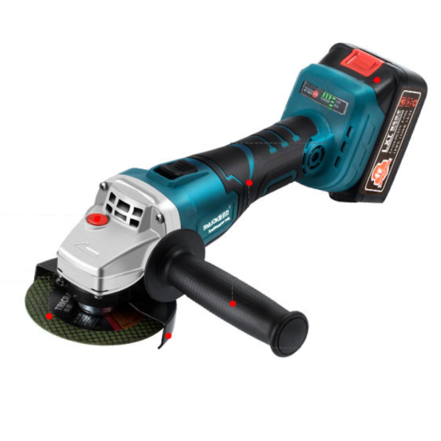 DC21V Cordless Brushless M10 Industrial Angle Grinder