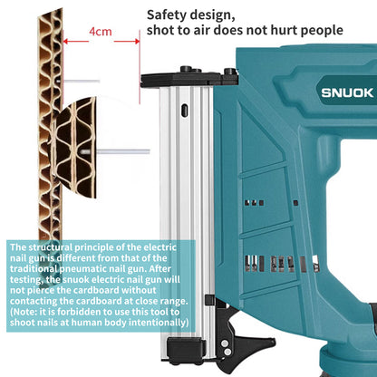 Battery Powered Cordless Nail Gun with Factory Price