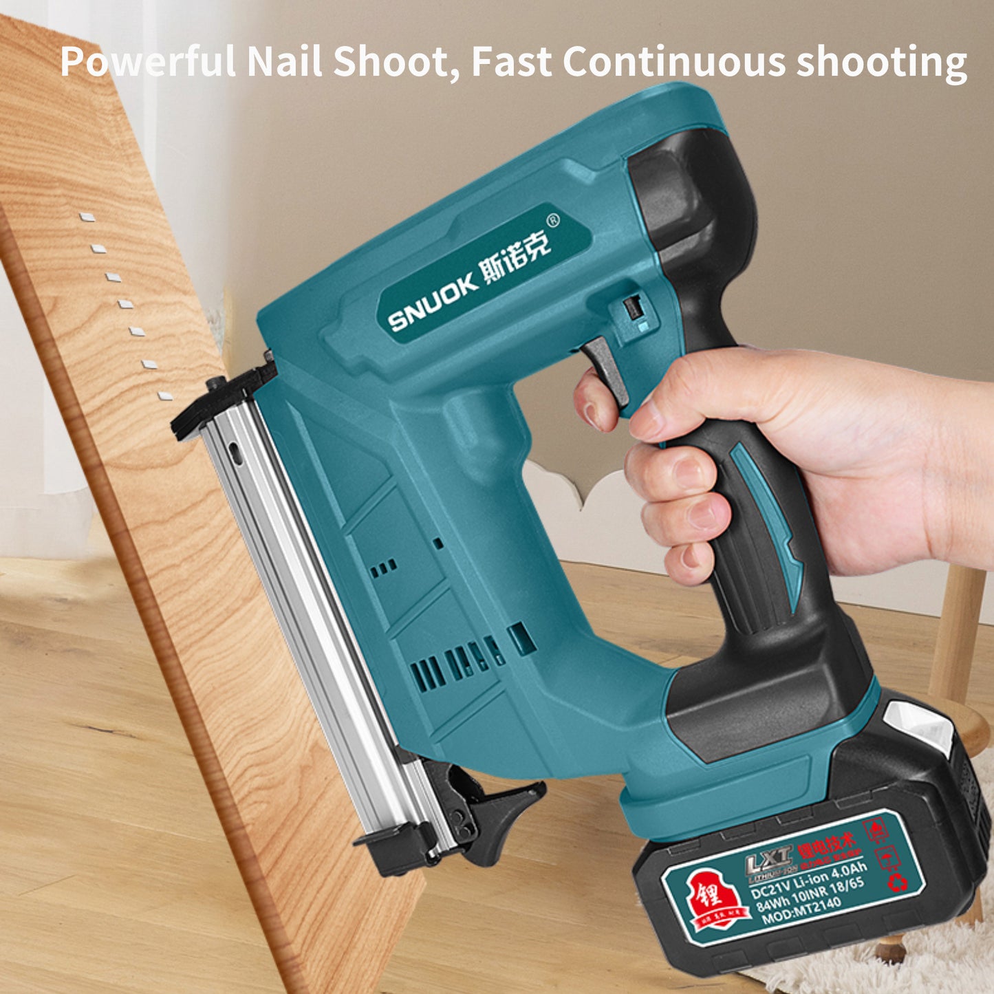 Battery Powered Cordless Nail Gun with Factory Price