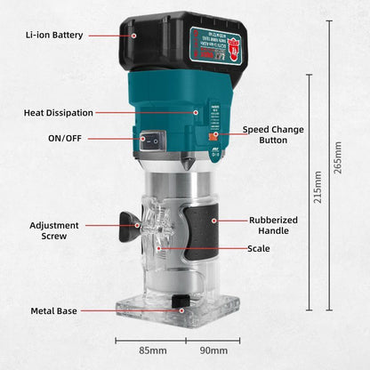 Professional DC21V Cordless Wood Edge Trimmer