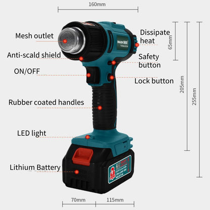 Constant Temperature Portable Cordless Heat Gun